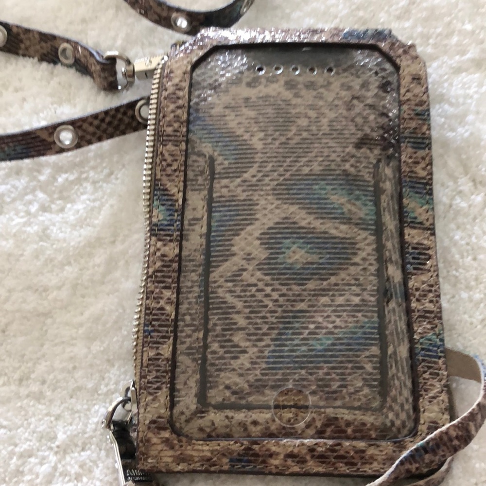 Aimee Kestenburg leather phone wallet.